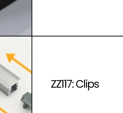 LED Strip Clips